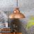 Ike pendant lamp copper lp