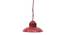 Ward Pendant Lamp (Red) by Urban Ladder - Front View Design 1 - 314227