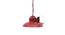 Ward Pendant Lamp (Red) by Urban Ladder - Rear View Design 1 - 314228