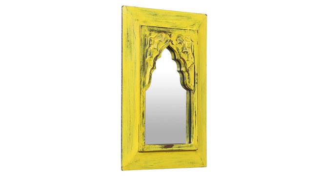 Cora Wall Mirror (Yellow) by Urban Ladder - Rear View Design 1 - 314241