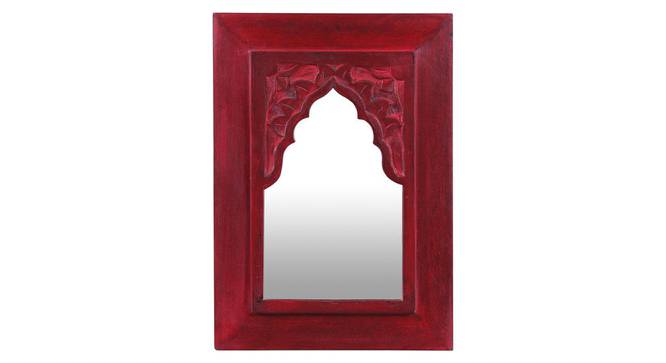 Cora Wall Mirror (Red) by Urban Ladder - Front View Design 1 - 314243