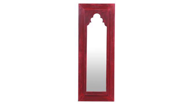 Thea Wall Mirror (Red) by Urban Ladder - Front View Design 1 - 314249