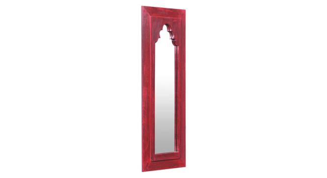 Thea Wall Mirror (Red) by Urban Ladder - Design 1 Side View - 314250