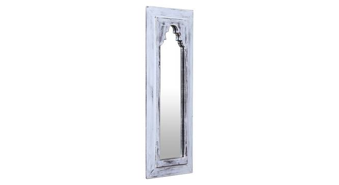 Thea Wall Mirror (White) by Urban Ladder - Design 1 Side View - 314253