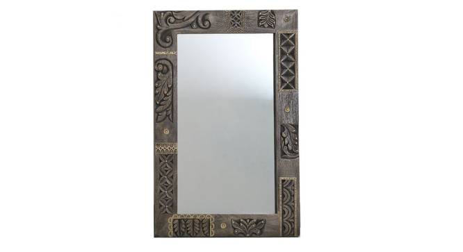 Viktor Wall Mirror (Natural) by Urban Ladder - Front View Design 1 - 314277