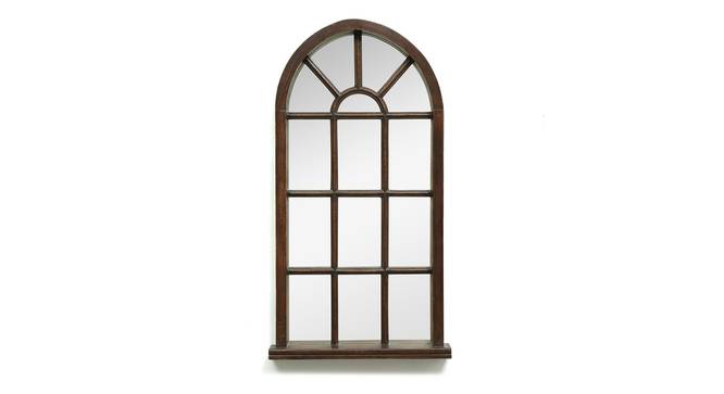 Oriel Wall Mirror (Natural) by Urban Ladder - Front View Design 1 - 314279