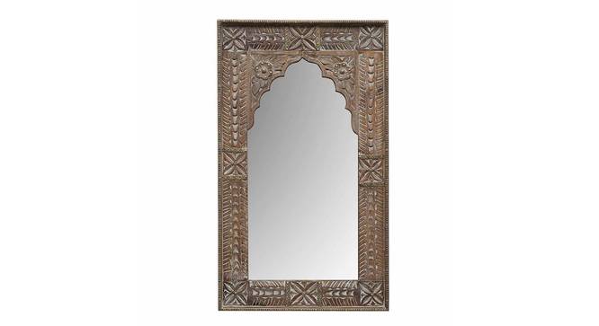 Imaan Wall Mirror (Natural) by Urban Ladder - Front View Design 1 - 314286