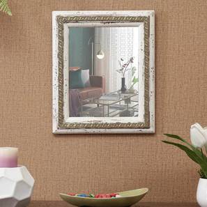 White Engineered Wood Wall Mirror-image-23