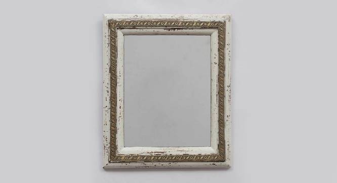 Ida Wall Mirror (White) by Urban Ladder - Front View Design 1 - 314289