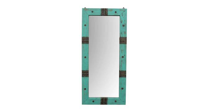 Argus Wall Mirror (Teal) by Urban Ladder - Front View Design 1 - 314293