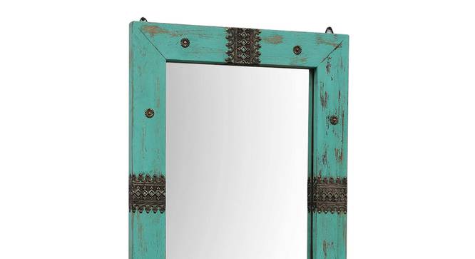 Argus Wall Mirror (Teal) by Urban Ladder - Rear View Design 1 - 314294