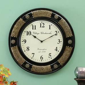 Traditional Wall Clocks Design Brass Solid Wood Wall Clock
