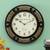 Bohr wall clock brass lp
