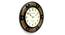 Bohr Wall Clock (Brass) by Urban Ladder - Design 1 Side View - 314304