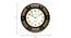 Bohr Wall Clock (Brass) by Urban Ladder - Design 1 Template - 314305