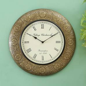 Heisenberg wall clock brass lp
