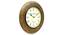 Heisenberg  Wall Clock (Brass) by Urban Ladder - Design 1 Side View - 314309