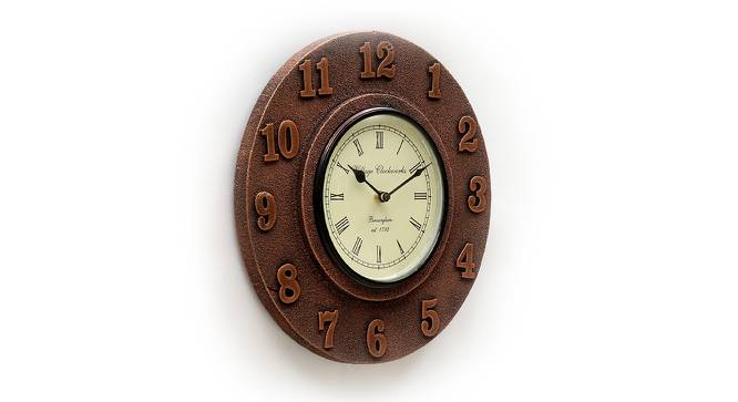 Rovelli  Wall Clock (Brown) by Urban Ladder - Design 1 Side View - 314344