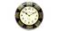 Jordan  Wall Clock (Brass) by Urban Ladder - Front View Design 1 - 314358