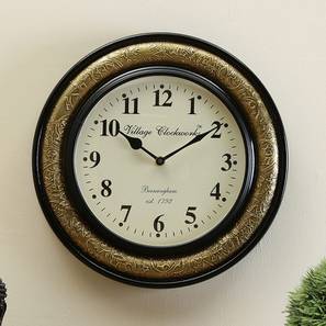Traditional Wall Clocks Design Brass Solid Wood Wall Clock