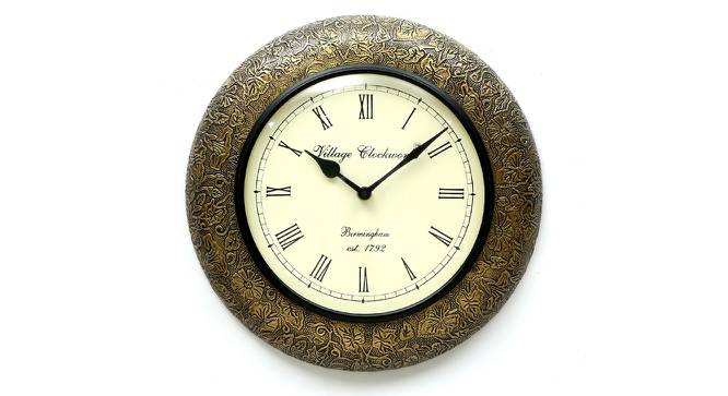 Arnold  Wall Clock (Brass) by Urban Ladder - Front View Design 1 - 314378