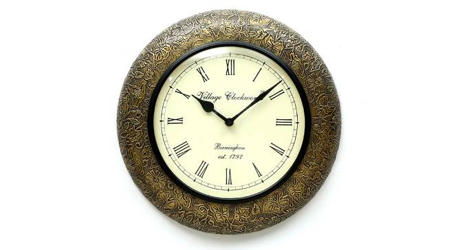 Arnold  Wall Clock (Brass) by Urban Ladder - Front View Design 1 - 314378