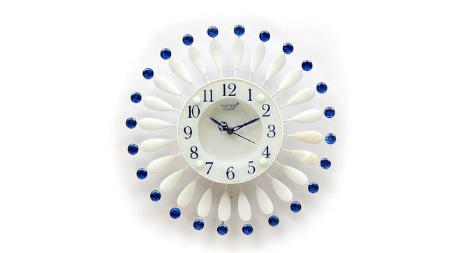 Clauser  Wall Clock (White) by Urban Ladder - Front View Design 1 - 314408