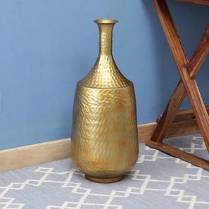 Flower Vase Design Erik Vase (Gold, Table Vase Type)