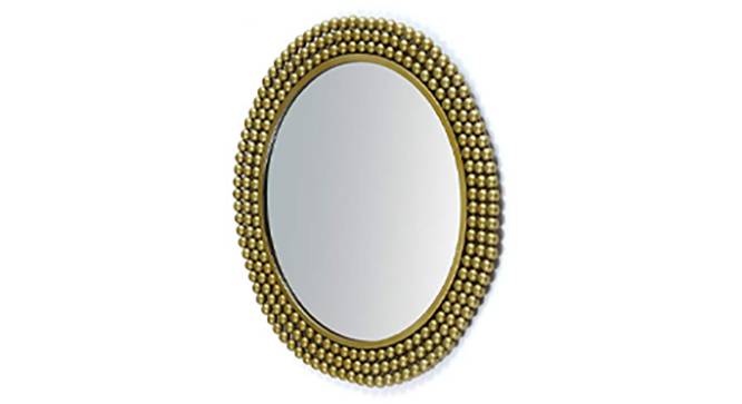 Sarooj Wall Mirror (Gold) by Urban Ladder - Front View Design 1 - 314826