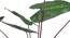 Deli Artificial Plant (Green) by Urban Ladder - Design 1 Side View - 315097