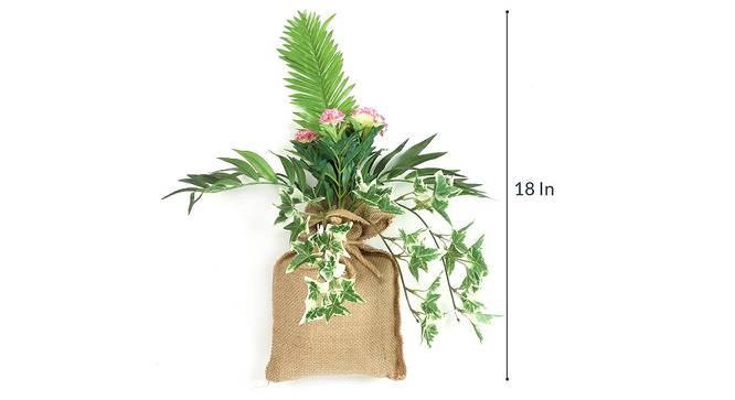 Illy Artificial Plant (Green) by Urban Ladder - Design 1 Side View - 315190