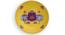 Chant Wall Plate (Round Shape, 20 x 20 cm (8" x 8") Size) by Urban Ladder - Front View Design 1 - 315365