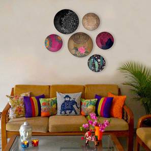 Wall Plates Design Multi Coloured Ceramic Wall Plate
