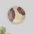 Mandala beige wall plate lp