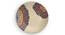 Mandala Beige Wall Plate (Round Shape, 20 x 20 cm (8" x 8") Size) by Urban Ladder - Front View Design 1 - 315414