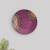 Mandala pink wall plate lp