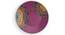 Mandala Pink Wall Plate (Round Shape, 20 x 20 cm (8" x 8") Size) by Urban Ladder - Front View Design 1 - 315417