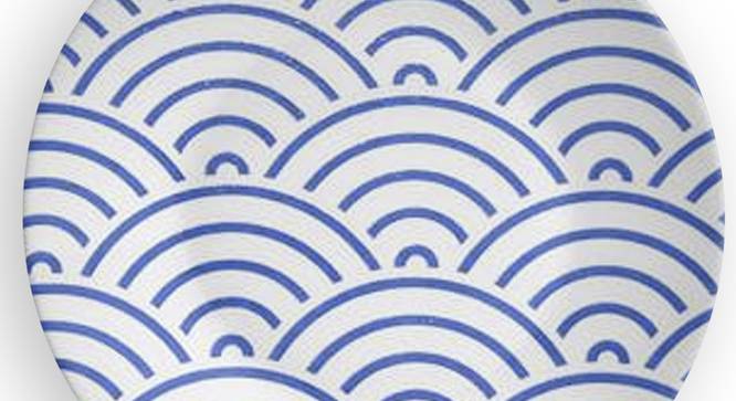 Infinte Clouds Wall Plate (Round Shape, 20 x 20 cm (8" x 8") Size) by Urban Ladder - Design 1 Side View - 315487