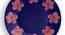 Floral Halo Wall Plate (Round Shape, 20 x 20 cm (8" x 8") Size) by Urban Ladder - Design 1 Side View - 315551