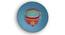 Rickshaw Wall Plate (Round Shape, 20 x 20 cm (8" x 8") Size) by Urban Ladder - Front View Design 1 - 315580