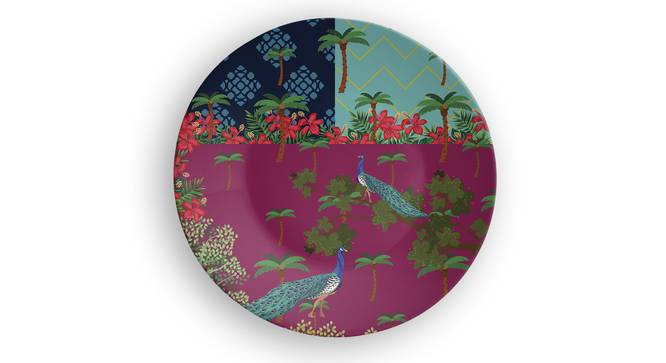 Dandeli Wall Plate (Round Shape, 20 x 20 cm (8" x 8") Size) by Urban Ladder - Front View Design 1 - 315589