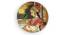 Queen Of India Wall Plate (Round Shape, 20 x 20 cm (8" x 8") Size) by Urban Ladder - Front View Design 1 - 315652