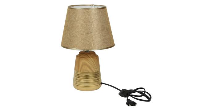 Zeynep Table Lamp (Beige Finish) by Urban Ladder - Design 1 Side View - 315943