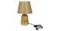 Zeynep Table Lamp (Beige Finish) by Urban Ladder - Design 1 Side View - 315943