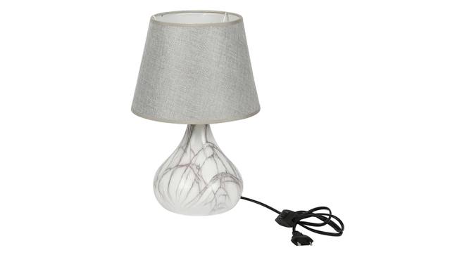 Hiranur Table Lamp (Grey Finish) by Urban Ladder - Design 1 Side View - 315946