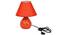 Defne Table Lamp (Red Finish) by Urban Ladder - Front View Design 1 - 315964