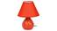 Defne Table Lamp (Red Finish) by Urban Ladder - Design 1 Side View - 315965