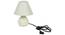 Defne Table Lamp (White Finish) by Urban Ladder - Design 1 Side View - 315968