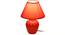 Nisanur Table Lamp (Red Finish) by Urban Ladder - Front View Design 1 - 315976
