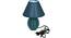 Belinay Table Lamp (Blue Finish) by Urban Ladder - Design 1 Side View - 315980
